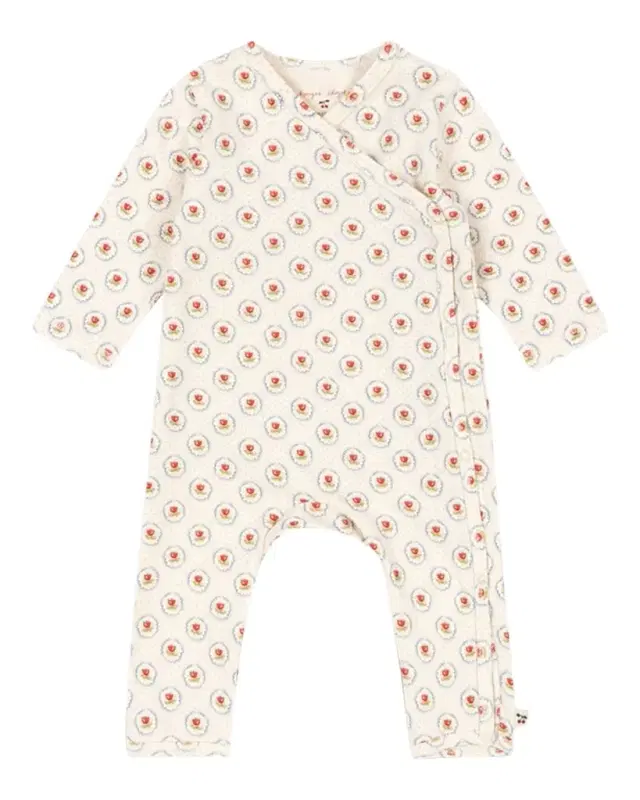 Konges Slojd Boy 's Printed Stretch Cotton One-Piece Coverall