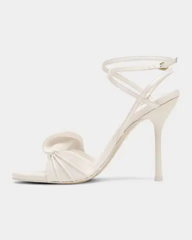 Cult Gaia 100mm Carly Satin Ankle-Strap Sandals | Thumbnail 4 Cult Gaia 100mm Carly Satin Ankle-Strap Sandals | Thumbnail 4