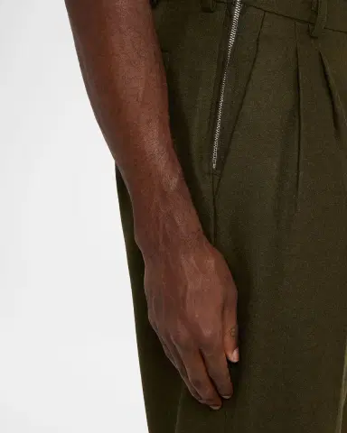MAGLIANO Men's Signature Wool Double-Pleat Pants | Thumbnail 5