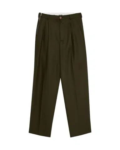 MAGLIANO Men's Signature Wool Double-Pleat Pants | Thumbnail 1