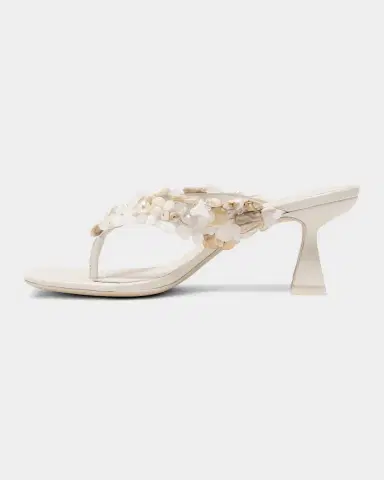 Cult Gaia 65mm Abi Beaded Leather Thong Sandals | Thumbnail 4 Cult Gaia 65mm Abi Beaded Leather Thong Sandals | Thumbnail 4