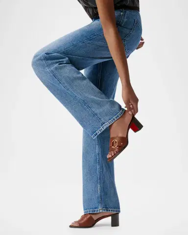 Christian Louboutin 55mm Her in Roma Leather Mules | Thumbnail 2