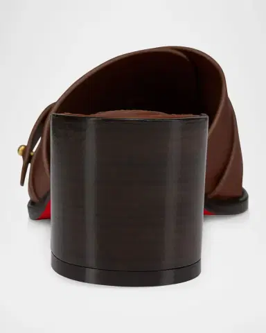 Christian Louboutin 55mm Her in Roma Leather Mules | Thumbnail 3
