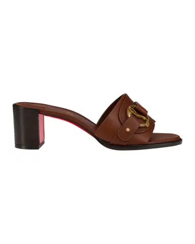 Christian Louboutin 55mm Her in Roma Leather Mules | Thumbnail 1
