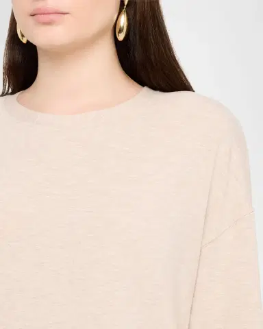 MAJESTIC FILATURES French Terry Crewneck Sweatshirt | Thumbnail 5