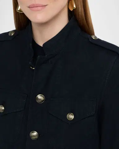 Nili Lotan Raymond Cotton Twill Utility Jacket | Thumbnail 5 Nili Lotan Raymond Cotton Twill Utility Jacket | Thumbnail 5