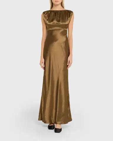 Anna Quan Ophelia Satin Column Dress | Thumbnail 2 Anna Quan Ophelia Satin Column Dress | Thumbnail 2