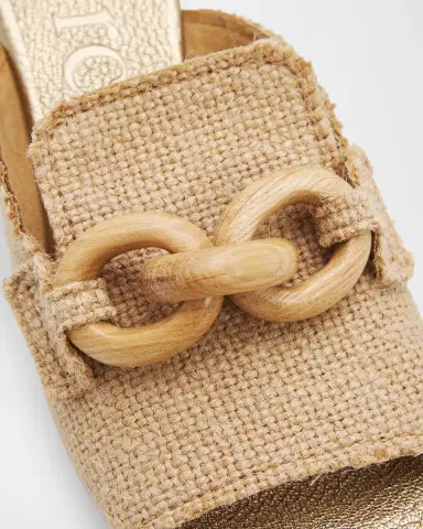 PEDRO GARCIA 55mm Umita Moore Moc Jute Midi Mules | Thumbnail 5
