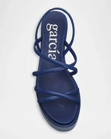 Pedro Garcia 40mm Ninoska Leather Strappy Crisscross Flatform Sandals | Thumbnail 6 Pedro Garcia 40mm Ninoska Leather Strappy Crisscross Flatform Sandals | Thumbnail 6