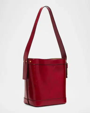 Versace Medusa Leather Bucket Bag | Thumbnail 2 Versace Medusa Leather Bucket Bag | Thumbnail 2