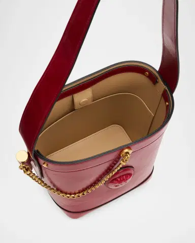 Versace Medusa Leather Bucket Bag | Thumbnail 3 Versace Medusa Leather Bucket Bag | Thumbnail 3