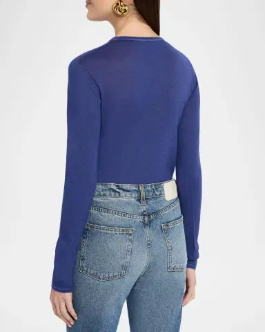 Majestic Filatures Machine Washable Cashmere Scoop-Neck Pullover | Thumbnail 3 Majestic Filatures Machine Washable Cashmere Scoop-Neck Pullover | Thumbnail 3