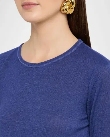 Majestic Filatures Machine Washable Cashmere Scoop-Neck Pullover | Thumbnail 5 Majestic Filatures Machine Washable Cashmere Scoop-Neck Pullover | Thumbnail 5