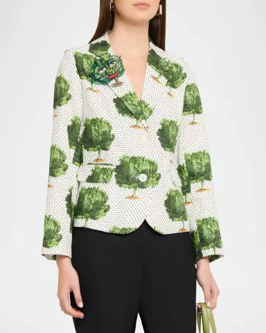 Libertine Lettuce Dance To The Beet Classic Jacket | Thumbnail 4 Libertine Lettuce Dance To The Beet Classic Jacket | Thumbnail 4