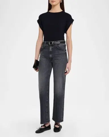 MAJESTIC FILATURES French Terry Cuffed-Sleeve Top | Thumbnail 2
