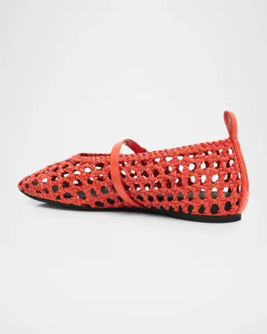 rag & bone Spire Woven Mary Jane Ballerina Flats | Thumbnail 4 rag & bone Spire Woven Mary Jane Ballerina Flats | Thumbnail 4