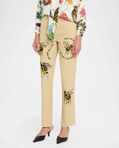 Libertine Bee Lieve Straight-Leg Chino Pants | Thumbnail 3