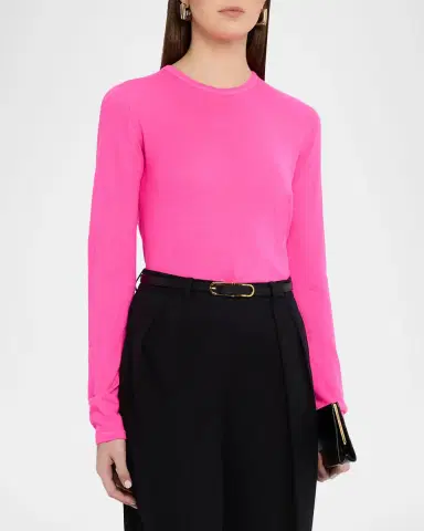 MAJESTIC FILATURES Machine Washable Cashmere Scoop-Neck Pullover | Thumbnail 4 MAJESTIC FILATURES Machine Washable Cashmere Scoop-Neck Pullover | Thumbnail 4