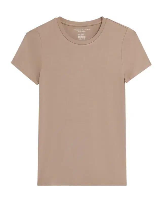 Soft Touch Short-Sleeve Crewneck T-Shirt
