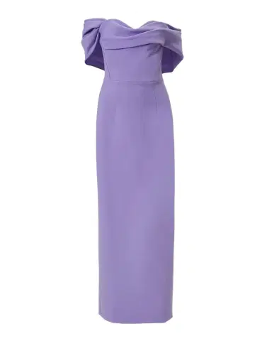 Carolina Herrera Sofia Off-The-Shoulder Column Gown | Thumbnail 1 Carolina Herrera Sofia Off-The-Shoulder Column Gown | Thumbnail 1