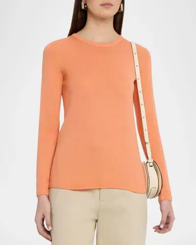 MAJESTIC FILATURES Machine Washable Cashmere Scoop-Neck Pullover | Thumbnail 4