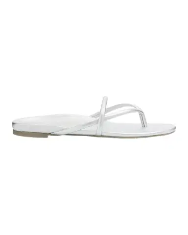 PEDRO GARCIA Belany Metallic Leather Flat Slide Sandals | Thumbnail 1 PEDRO GARCIA Belany Metallic Leather Flat Slide Sandals | Thumbnail 1