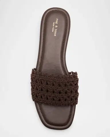 Rag & Bone Ellie Flat Slide Sandals | Thumbnail 4 Rag & Bone Ellie Flat Slide Sandals | Thumbnail 4