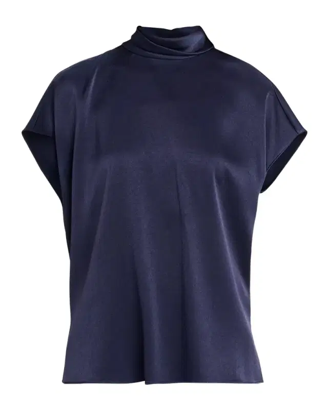Corey Satin Crêpe Blouse
