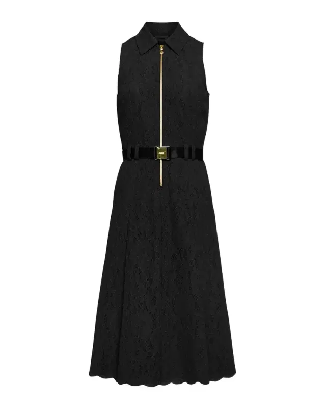 Kylo Belted Lace Shirtdress