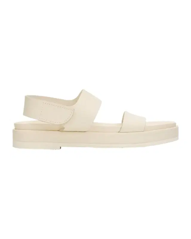 Pedro Garcia Jamili Leather Double-Band Flat Sandals