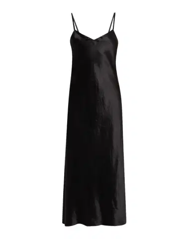 Vince Satin V-Neck Slip Dress | Thumbnail 1