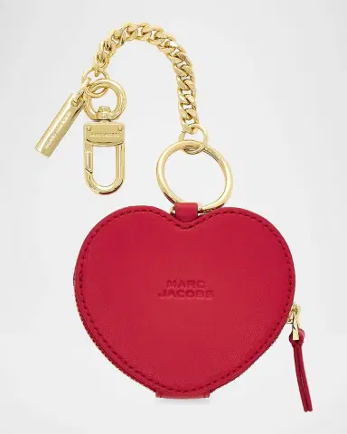 Marc Jacobs The Heart Pouch Bag Charm | Thumbnail 3