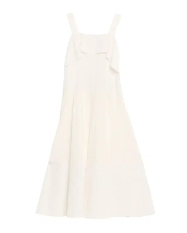 Sleeveless Broderie Anglaise Midi Dress