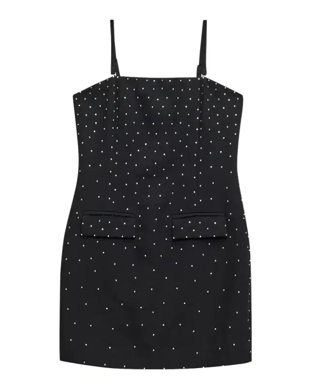 KatieJ NYC Girl 's Tween Vega Rhinestone ini Dress, Size S-XL