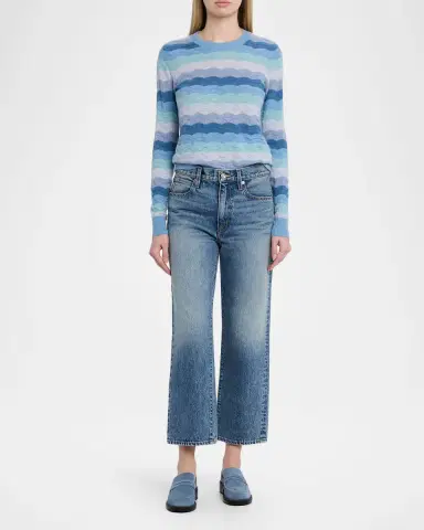SLVRLAKE Hunter Relaxed Wide Ankle Jeans | Thumbnail 2 SLVRLAKE Hunter Relaxed Wide Ankle Jeans | Thumbnail 2