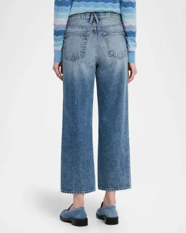 SLVRLAKE Hunter Relaxed Wide Ankle Jeans | Thumbnail 3 SLVRLAKE Hunter Relaxed Wide Ankle Jeans | Thumbnail 3