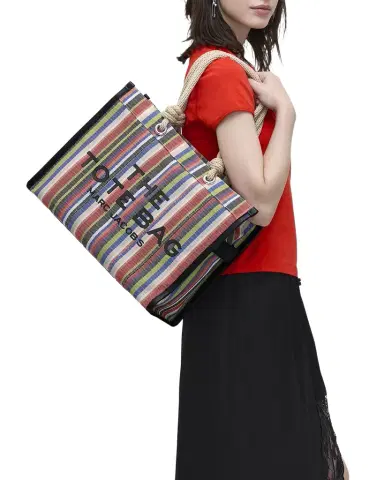 Marc Jacobs The Stripe Mesh Large Tote Bag | Thumbnail 1 Marc Jacobs The Stripe Mesh Large Tote Bag | Thumbnail 1