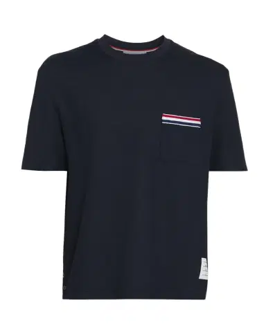 Thom Browne Men's Milano Oversized Pocket T-Shirt | Thumbnail 1 Thom Browne Men's Milano Oversized Pocket T-Shirt | Thumbnail 1