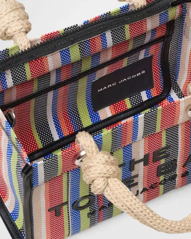 Marc Jacobs The Stripe Mesh Small Tote Bag | Thumbnail 3 Marc Jacobs The Stripe Mesh Small Tote Bag | Thumbnail 3