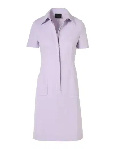 Akris Stretch Denim Mini Tunic Dress | Thumbnail 1 Akris Stretch Denim Mini Tunic Dress | Thumbnail 1