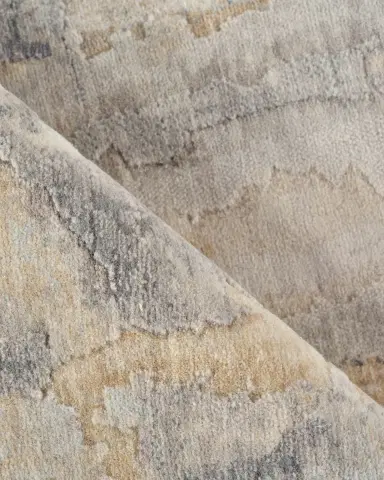Exquisite Rugs Infinity Power-Loomed Grey/Silver Rug | Thumbnail 5