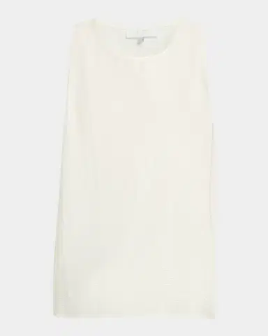 Eskandar A-Line Shimmer Silk Shell | Thumbnail 2