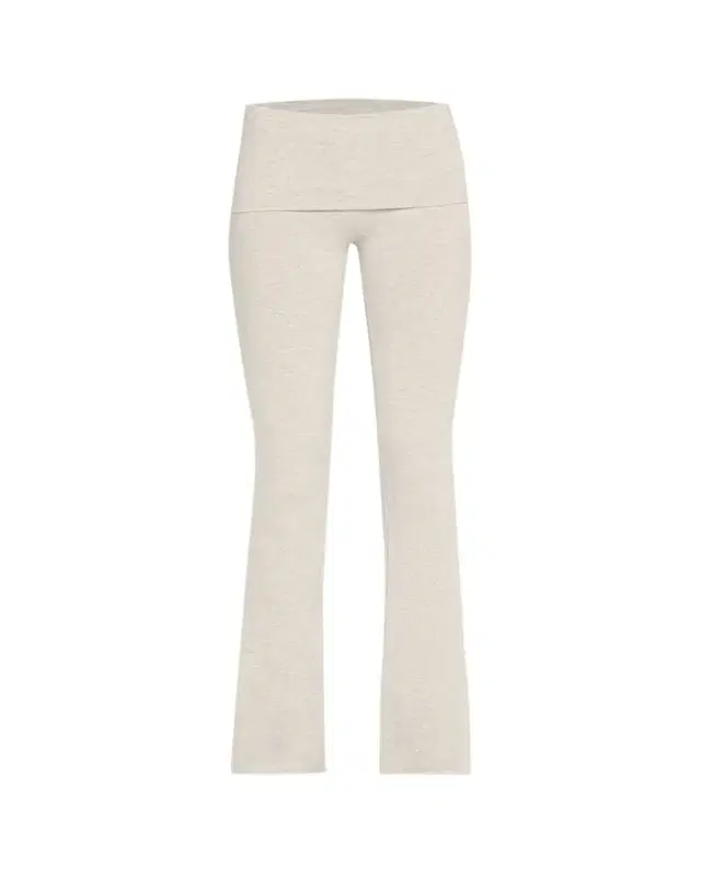 SKIMS Cotton Jersey Foldover Flare-Leg Pants