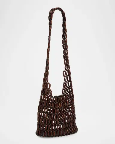 STAUD Coronado Wooden Bead Tote Bag | Thumbnail 3 STAUD Coronado Wooden Bead Tote Bag | Thumbnail 3