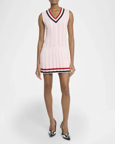 Thom Browne BABY LADDER CABLE DRESS | Thumbnail 4 Thom Browne BABY LADDER CABLE DRESS | Thumbnail 4