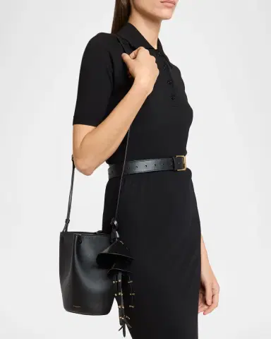 Givenchy Snap Nano Leather Bucket Crossbody Bag | Thumbnail 2 Givenchy Snap Nano Leather Bucket Crossbody Bag | Thumbnail 2