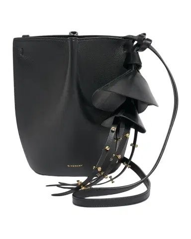 Givenchy Snap Nano Leather Bucket Crossbody Bag | Thumbnail 1 Givenchy Snap Nano Leather Bucket Crossbody Bag | Thumbnail 1