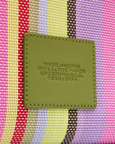 Marc Jacobs The Stripe Mesh Large Pouch Bag | Thumbnail 6