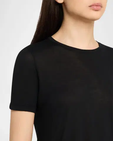 L 'AGENCE Remy Short-Sleeve Crewneck Tee | Thumbnail 5