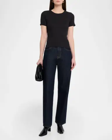 rag & bone The Essential Ribbed Tee | Thumbnail 2 rag & bone The Essential Ribbed Tee | Thumbnail 2
